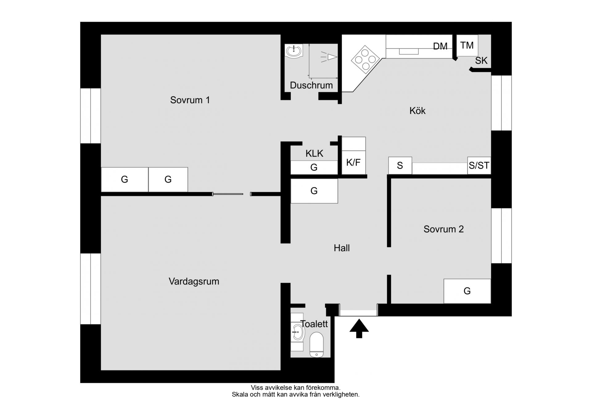 Elegant 20-talscharm möter modern design – smakfullt renoverad trea i hjärtat av Fålhagen!